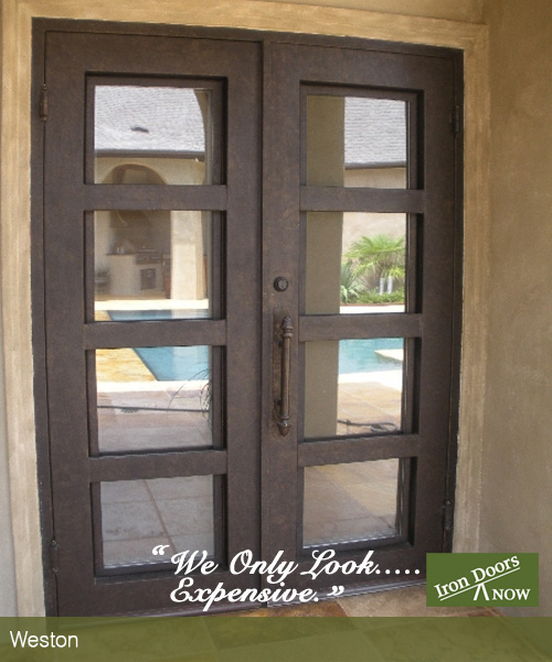 The Beauty of an Iron Front Door