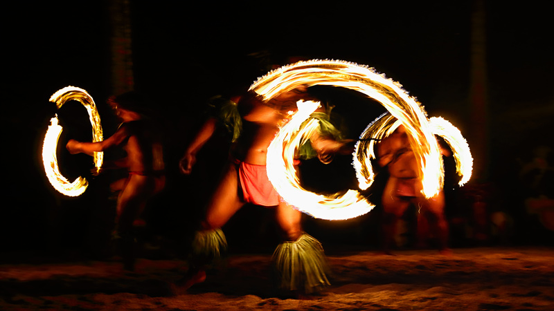 Taking Part in a Hula Event in Hawaii