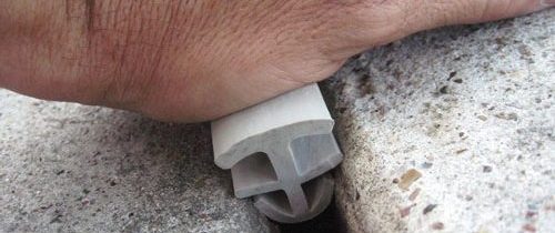 Replace Rotting Wooden Driveway Expansion Joints With Durable Plastic